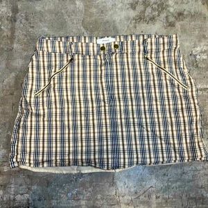 Forever 21+ Plaid Buttoned Skirt